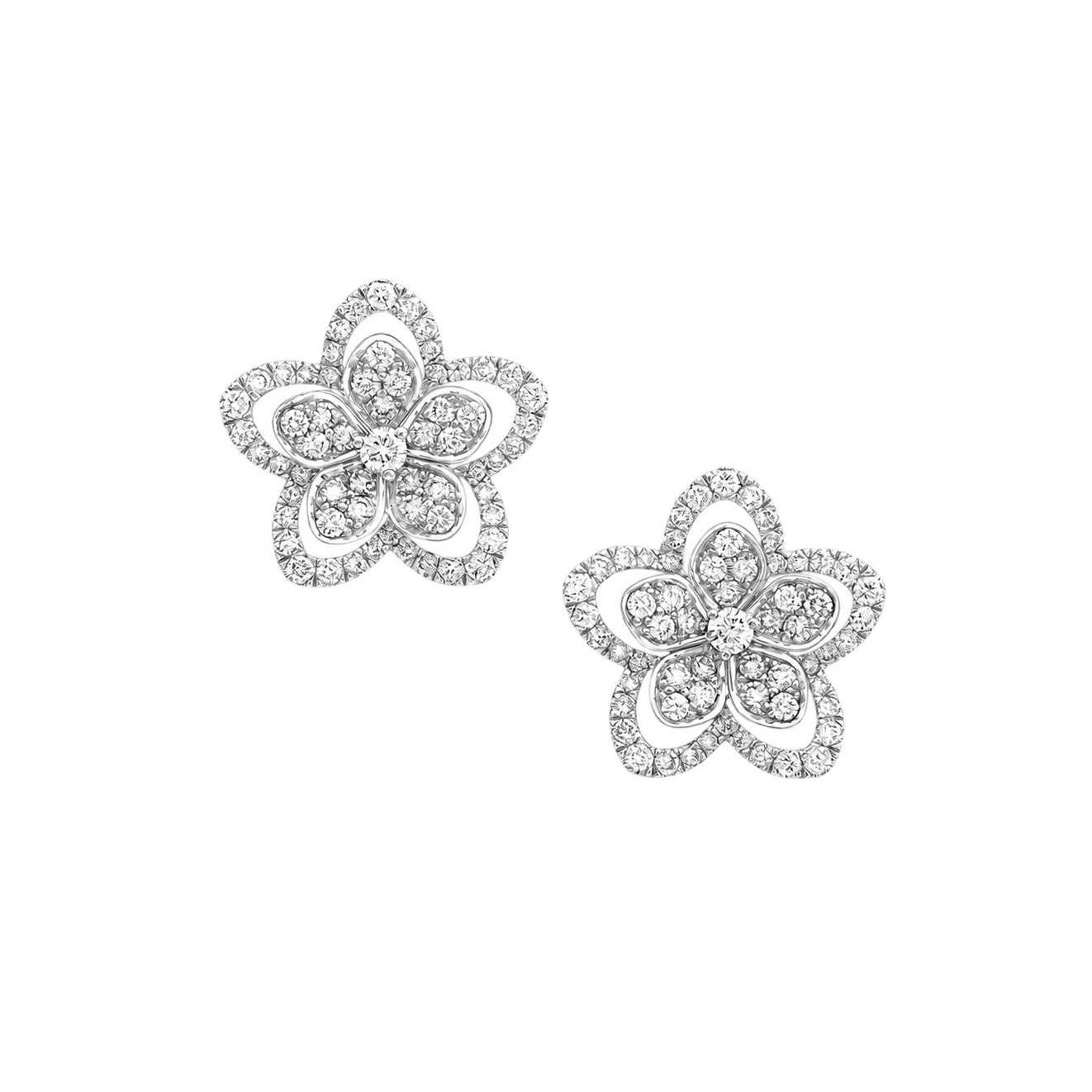 Graff Wild Flower Earrings