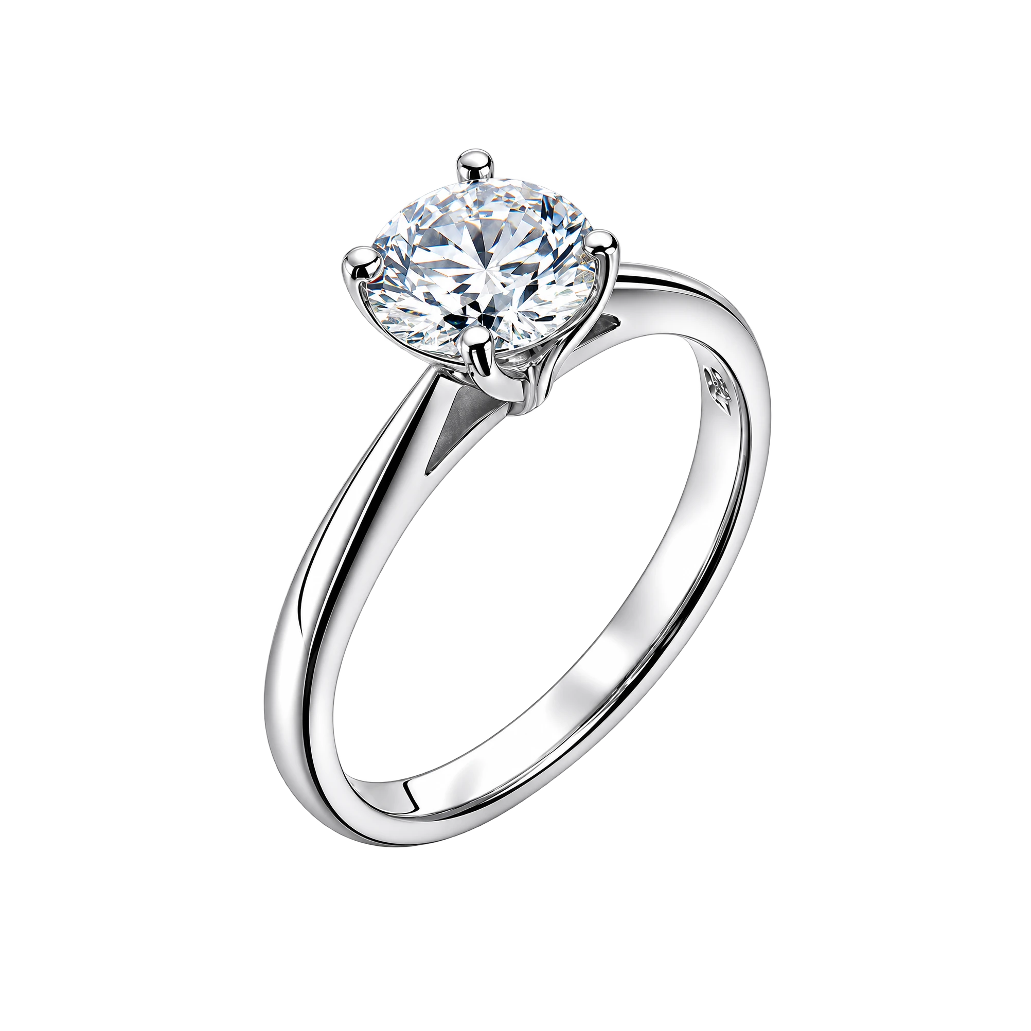 No Name Round Diamond Ring 0.54 CT